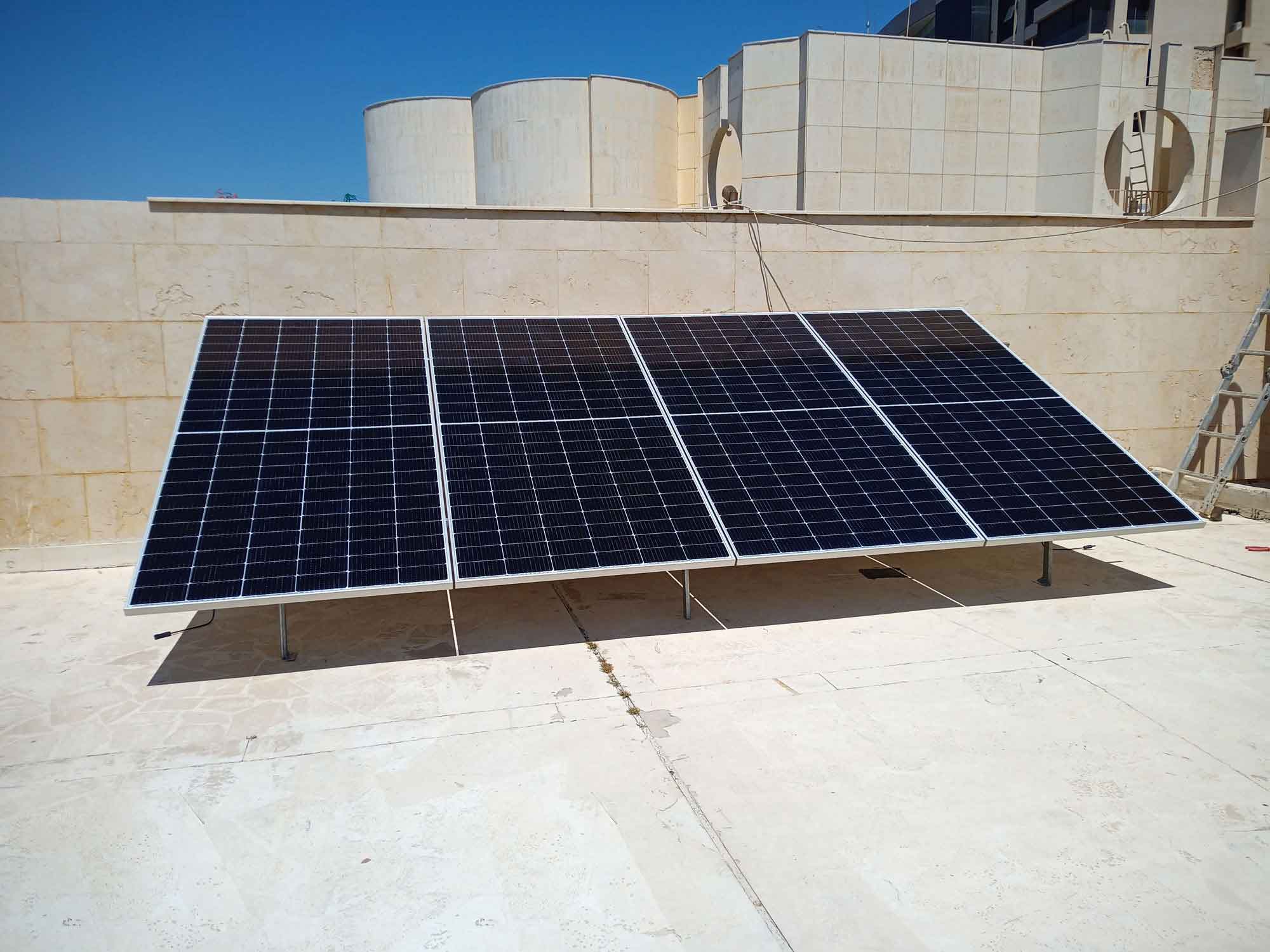 Hybrid solar system in beirut igt